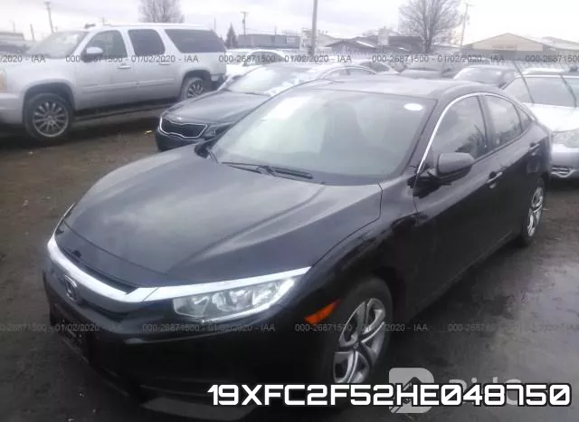 19XFC2F52HE048750 фото 2