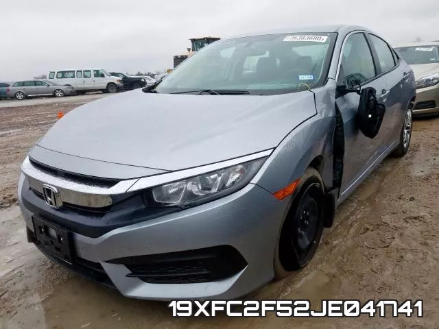 19XFC2F52JE041741 фото 2