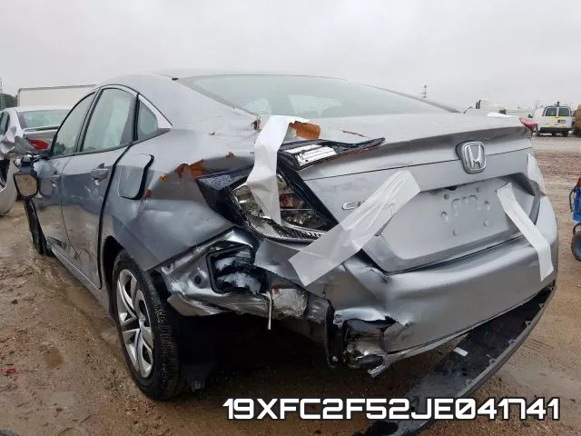 19XFC2F52JE041741 фото 3