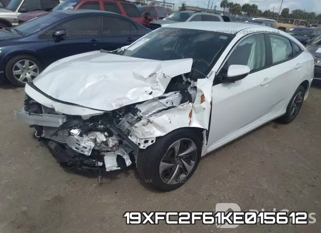 19XFC2F61KE015612 фото 2