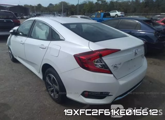 19XFC2F61KE015612 фото 3