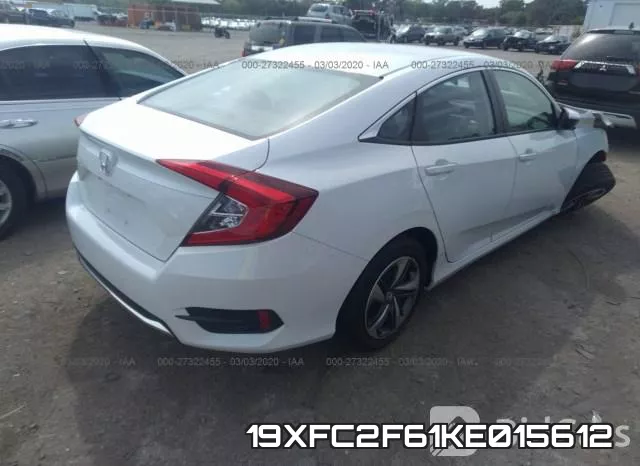 19XFC2F61KE015612 фото 4