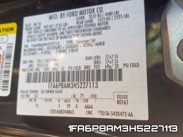 1FA6P8AM3H5227113 фото 2