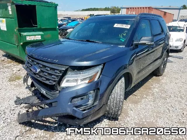 1FM5K7D86HGA20650 фото 3