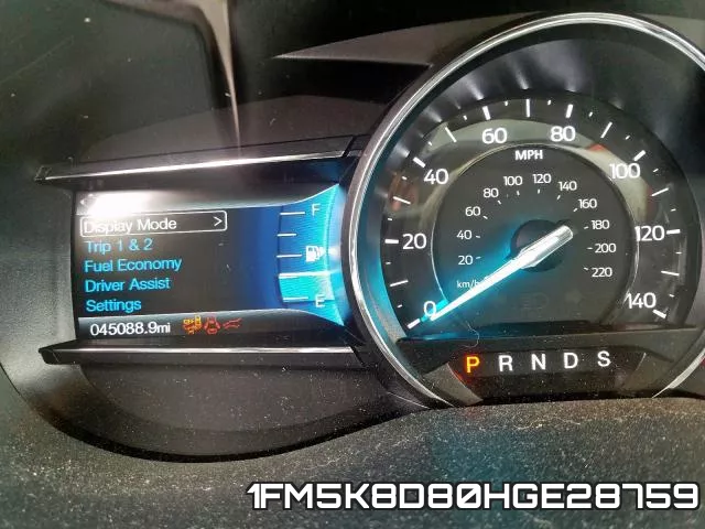 1FM5K8D80HGE28759 фото 4