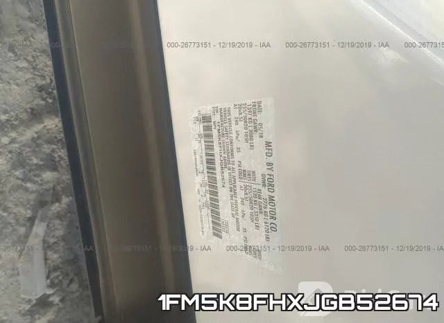 1FM5K8FHXJGB52674 фото 7