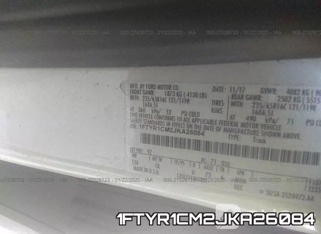 1FTYR1CM2JKA26084 фото 6