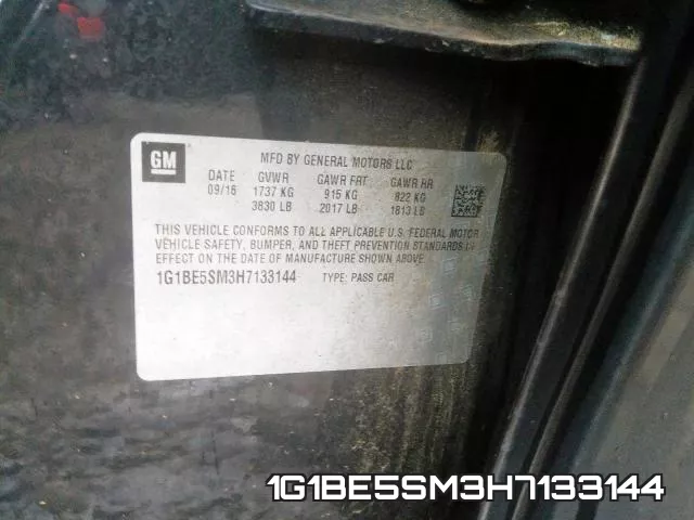 1G1BE5SM3H7133144 фото 2