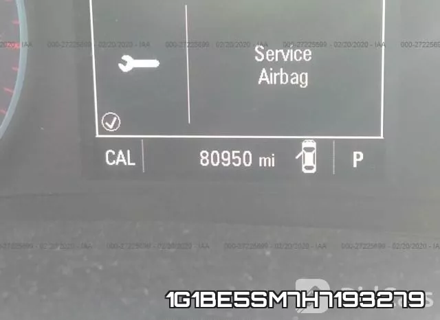 1G1BE5SM7H7193279 фото 3