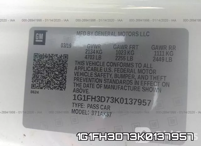 1G1FH3D73K0137957 фото 4