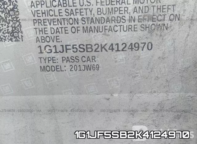 1G1JF5SB2K4124970 фото 8