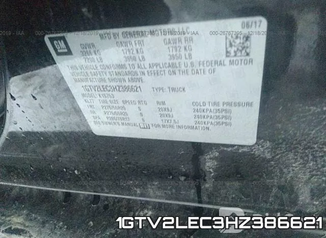 1GTV2LEC3HZ386621 фото 9