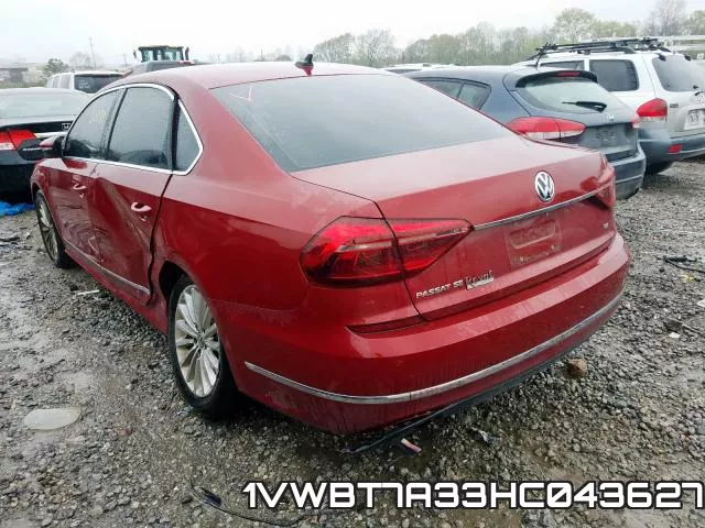 1VWBT7A33HC043627 фото 3
