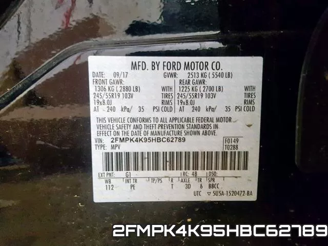 2FMPK4K95HBC62789 фото 2