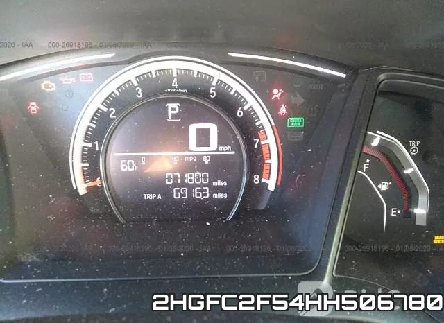 2HGFC2F54HH506780 фото 8