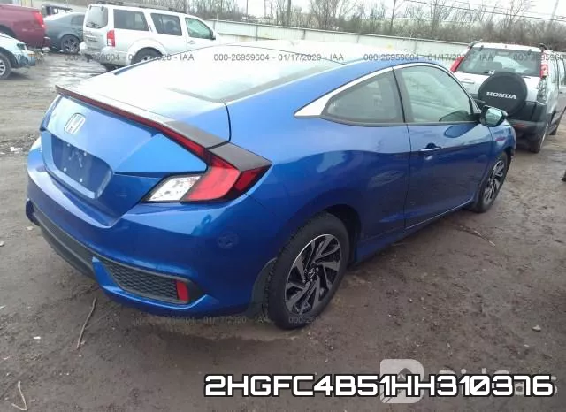 2HGFC4B51HH310376 фото 4