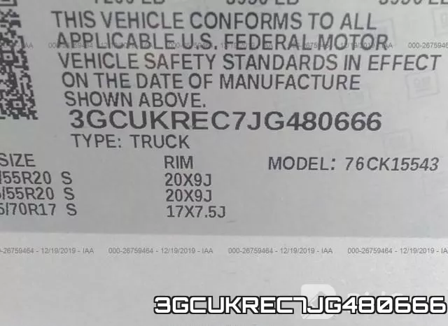 3GCUKREC7JG480666 фото 8