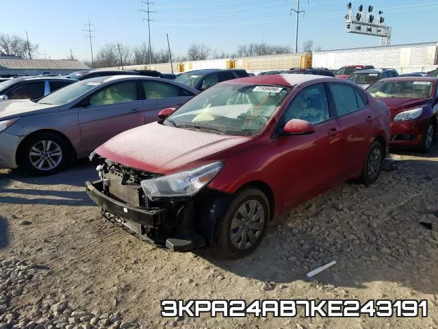 3KPA24AB7KE243191 фото 2