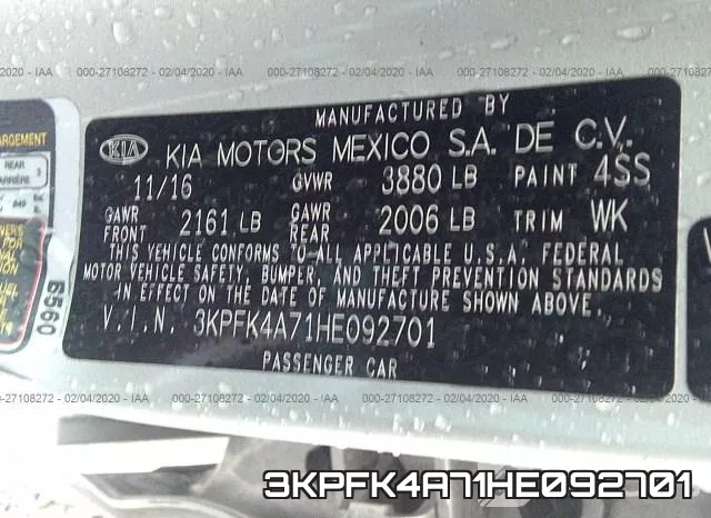 3KPFK4A71HE092701 фото 6