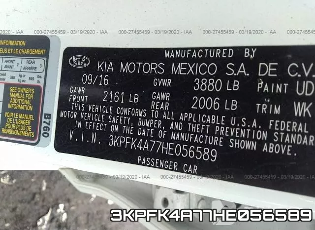 3KPFK4A77HE056589 фото 8