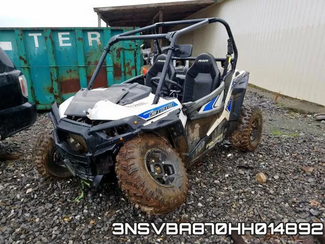 3NSVBA870HH014892 фото 2
