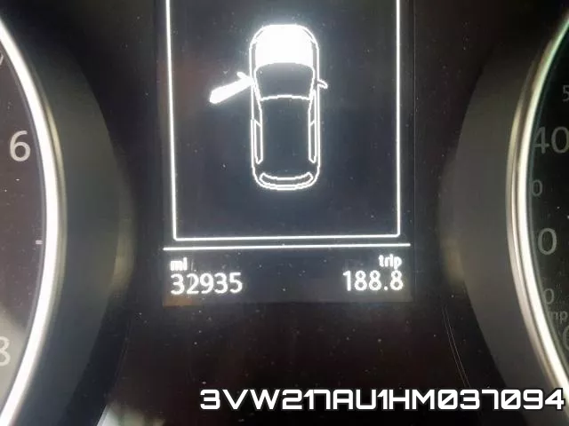 3VW217AU1HM037094 фото 4