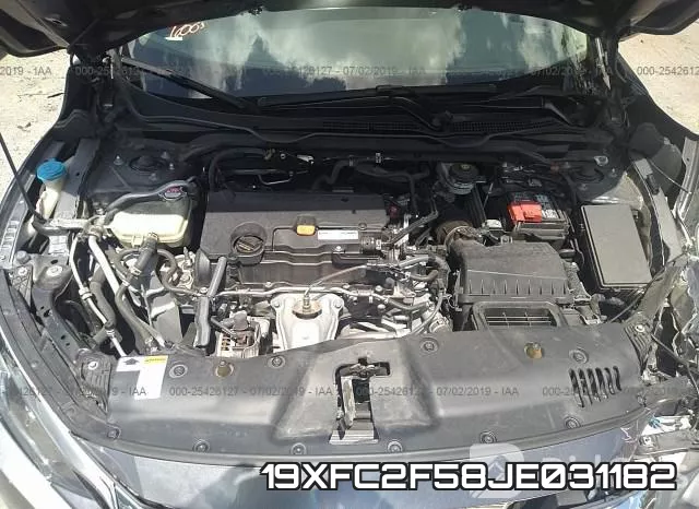 19XFC2F58JE031182 фото 2
