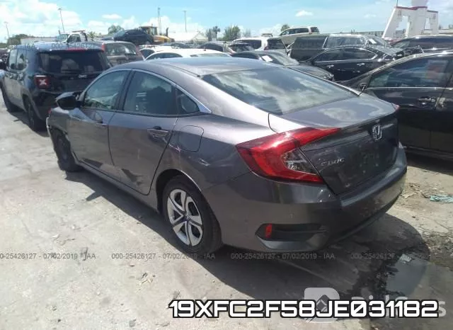 19XFC2F58JE031182 фото 4