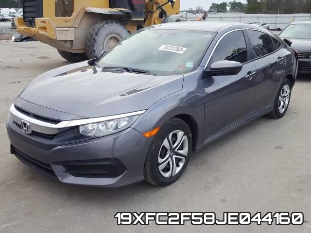 19XFC2F58JE044160 фото 3