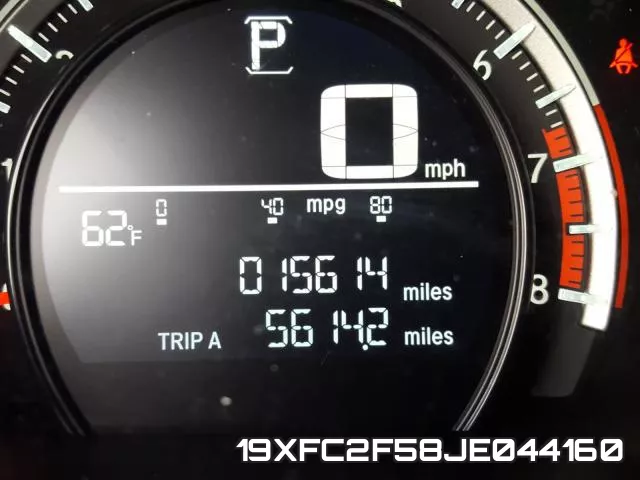 19XFC2F58JE044160 фото 9