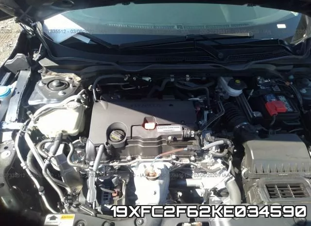 19XFC2F62KE034590 фото 2
