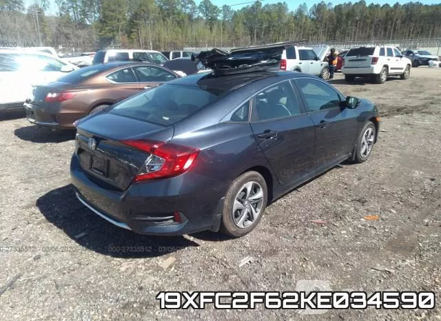 19XFC2F62KE034590 фото 4