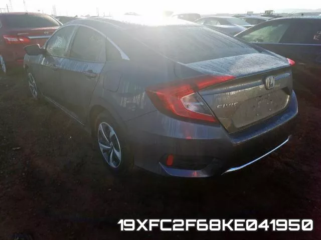 19XFC2F68KE041950 фото 3