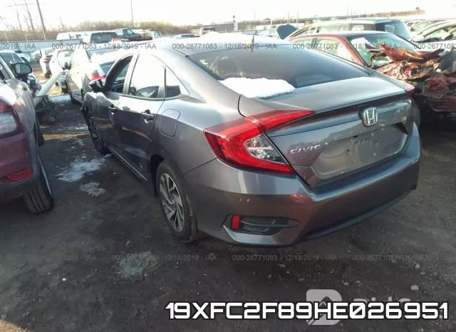 19XFC2F89HE026951 фото 2