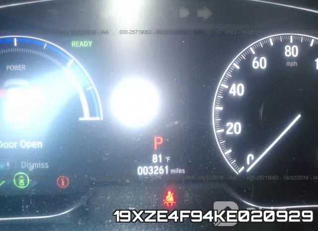 19XZE4F94KE020929 фото 3
