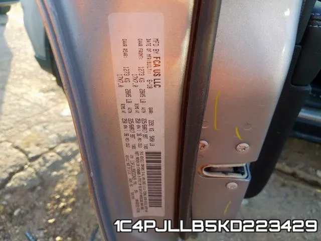 1C4PJLLB5KD223429 фото 2