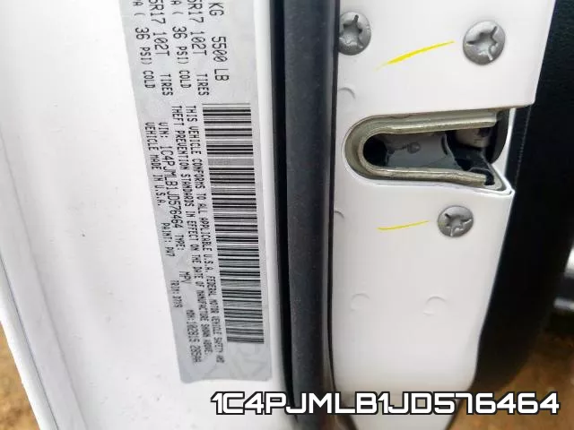 1C4PJMLB1JD576464 фото 2