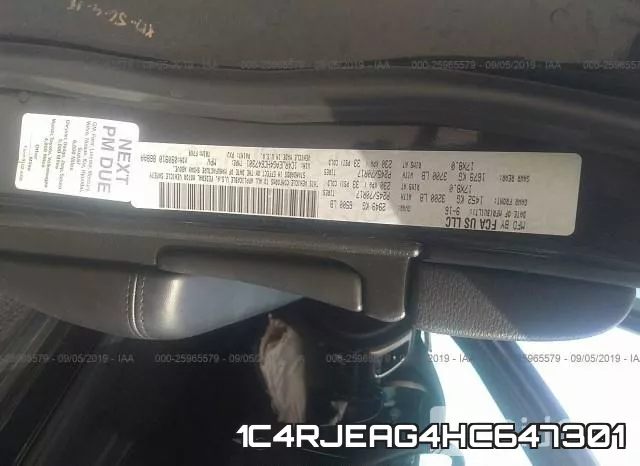 1C4RJEAG4HC647301 фото 10