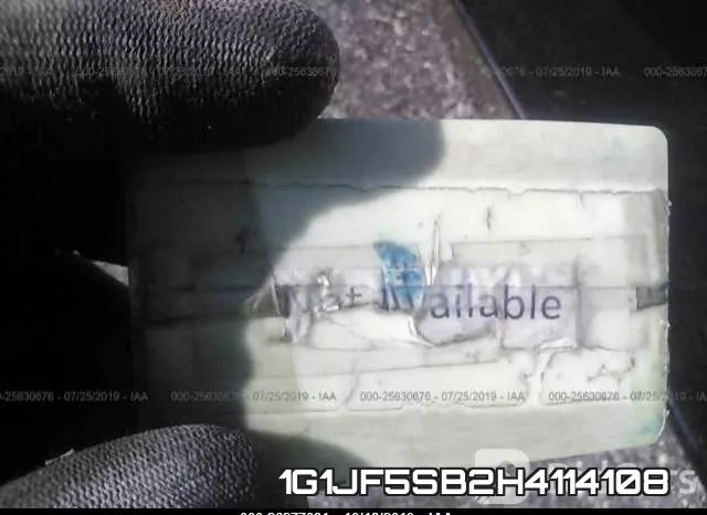1G1JF5SB2H4114108 фото 3