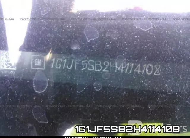 1G1JF5SB2H4114108 фото 5