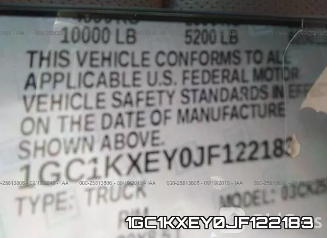 1GC1KXEY0JF122183 фото 4