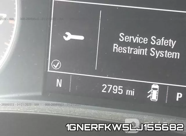 1GNERFKW5LJ155682 фото 5