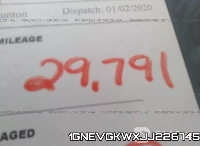1GNEVGKWXJJ226745 фото 4