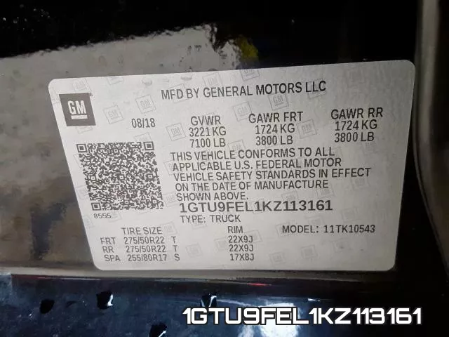 1GTU9FEL1KZ113161 фото 2