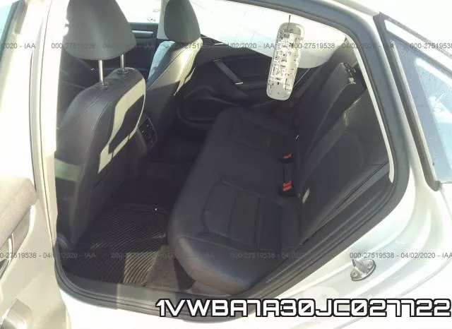 1VWBA7A30JC027722 фото 6