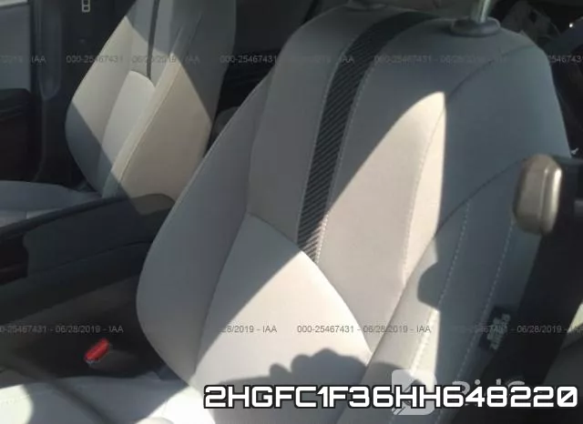 2HGFC1F36HH648220 фото 4