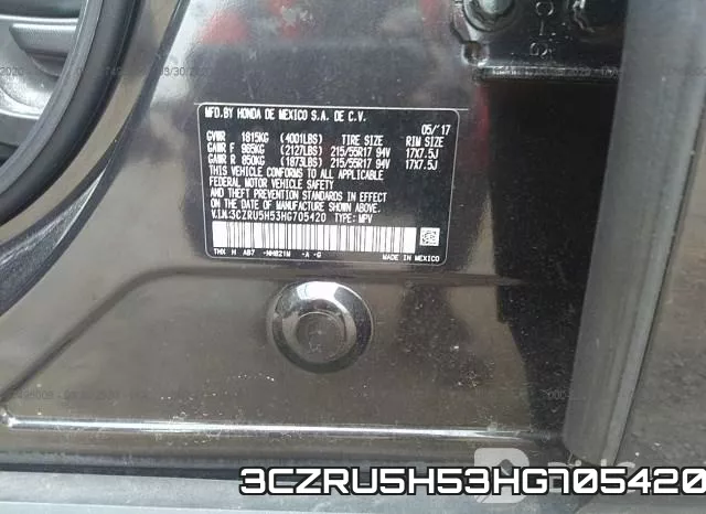 3CZRU5H53HG705420 фото 2