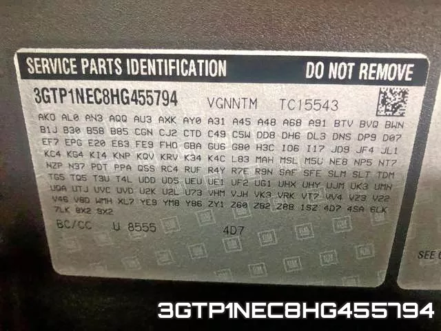 3GTP1NEC8HG455794 фото 2