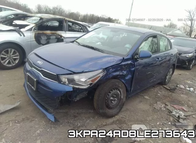 3KPA24AD8LE273643 фото 3