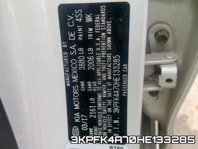 3KPFK4A70HE133285 фото 2